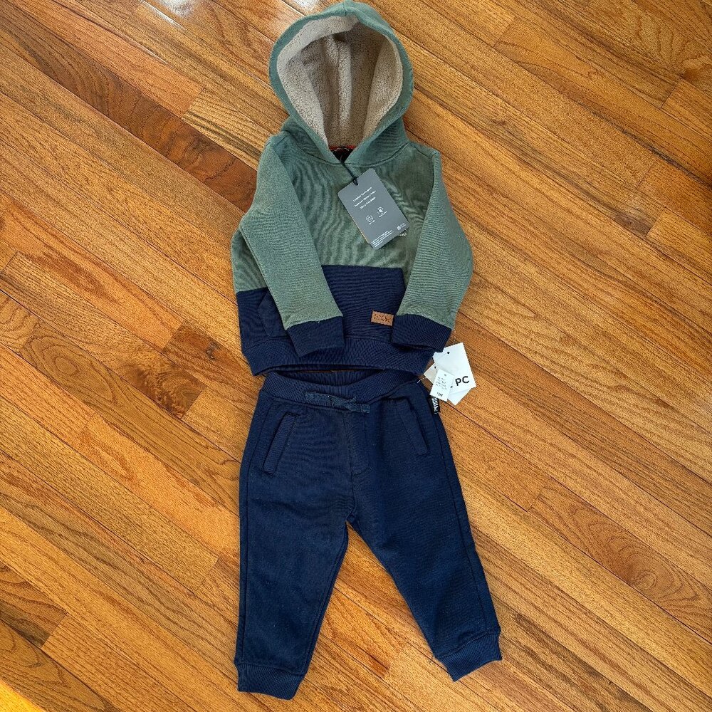 Eddie Bauer Camp Fleece Sweat Set - Baby Boy - 12 months